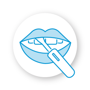 OraQuick HIV Test, HIV Self Testing Swab In Use